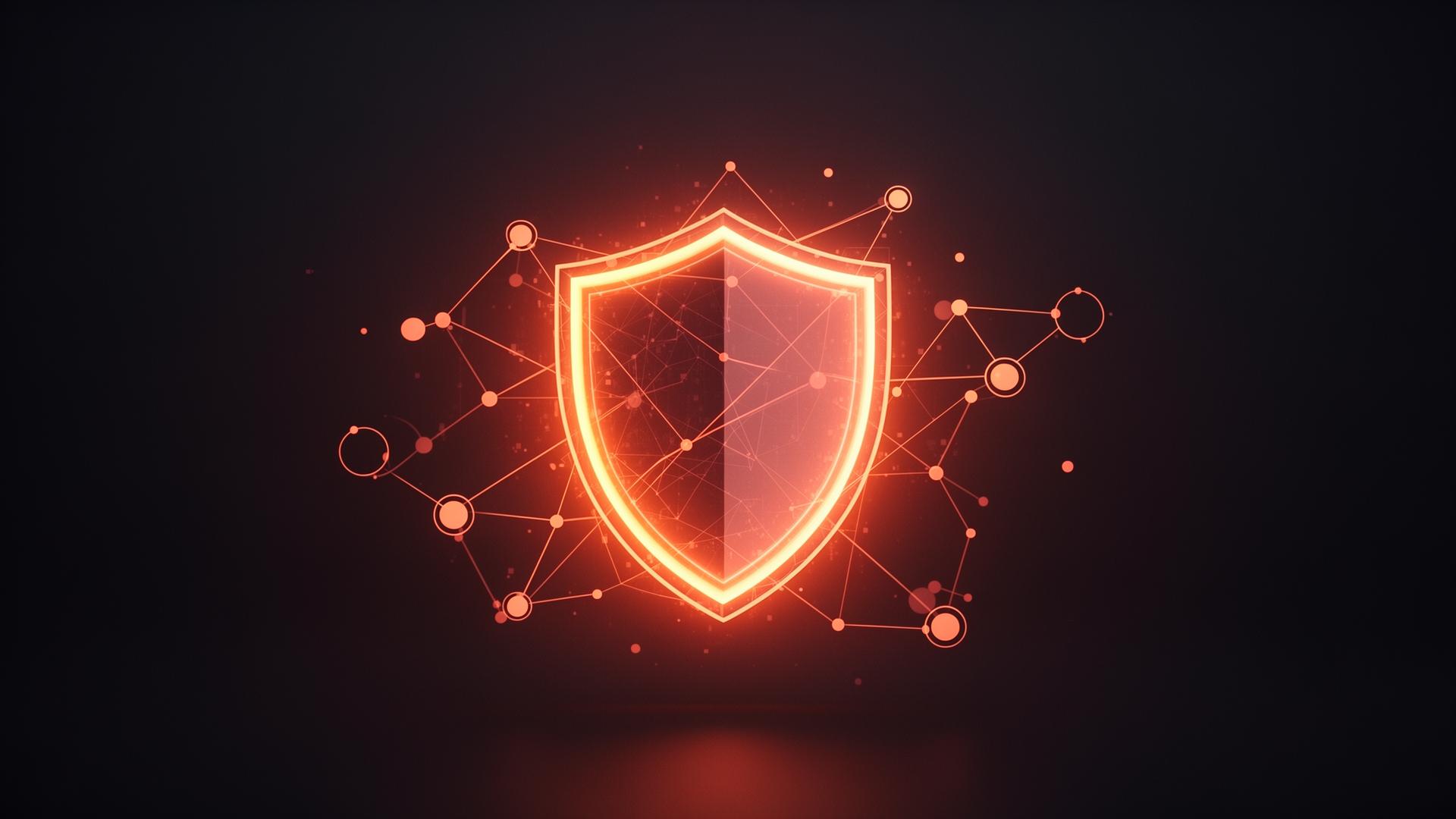 Digital security shield protecting a connected network